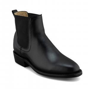 Bota Chelsea Negra En Piel Welt Para Mujer