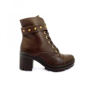 Bota Para Dama En Piel Vacuno
