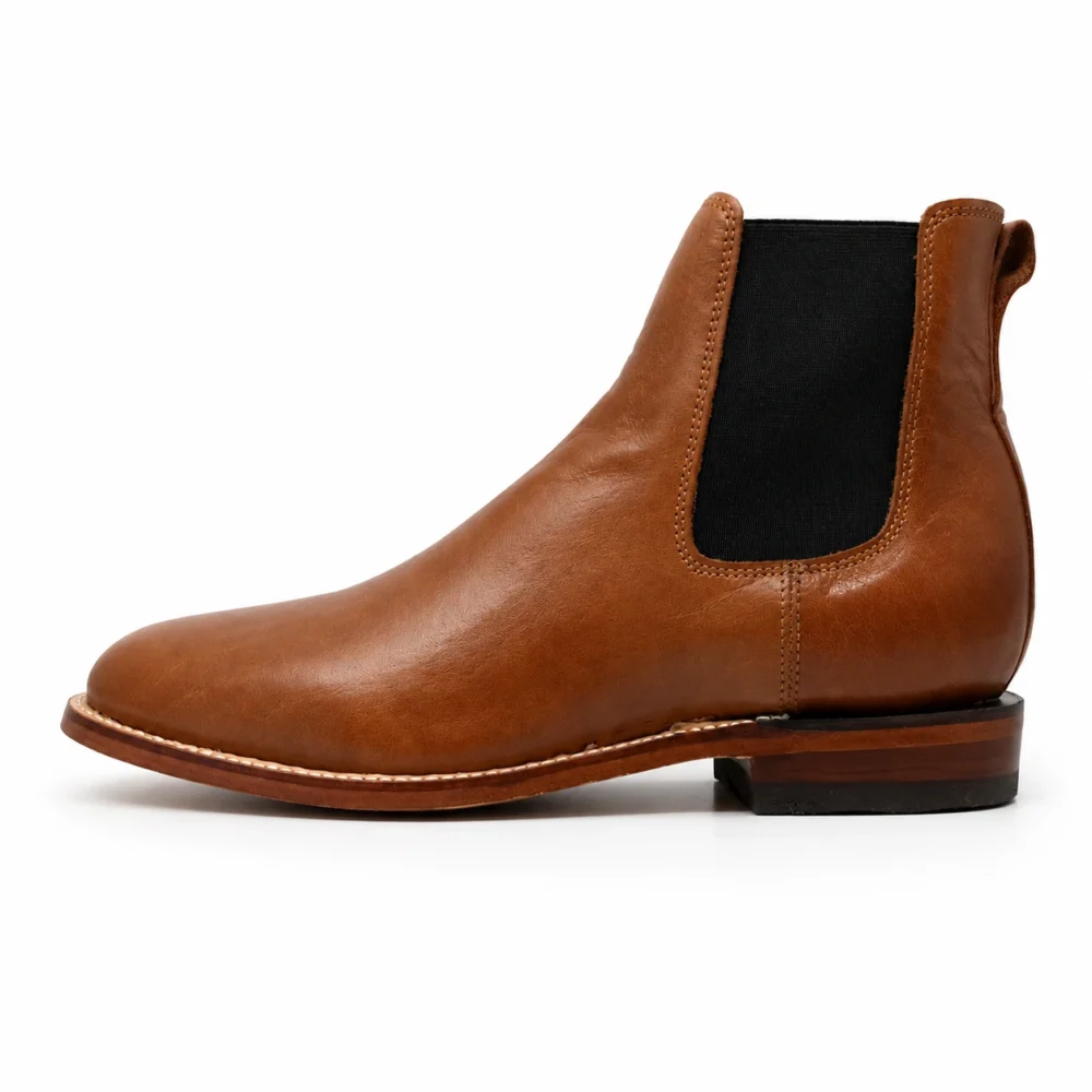 botin de hombre dasalo de piel