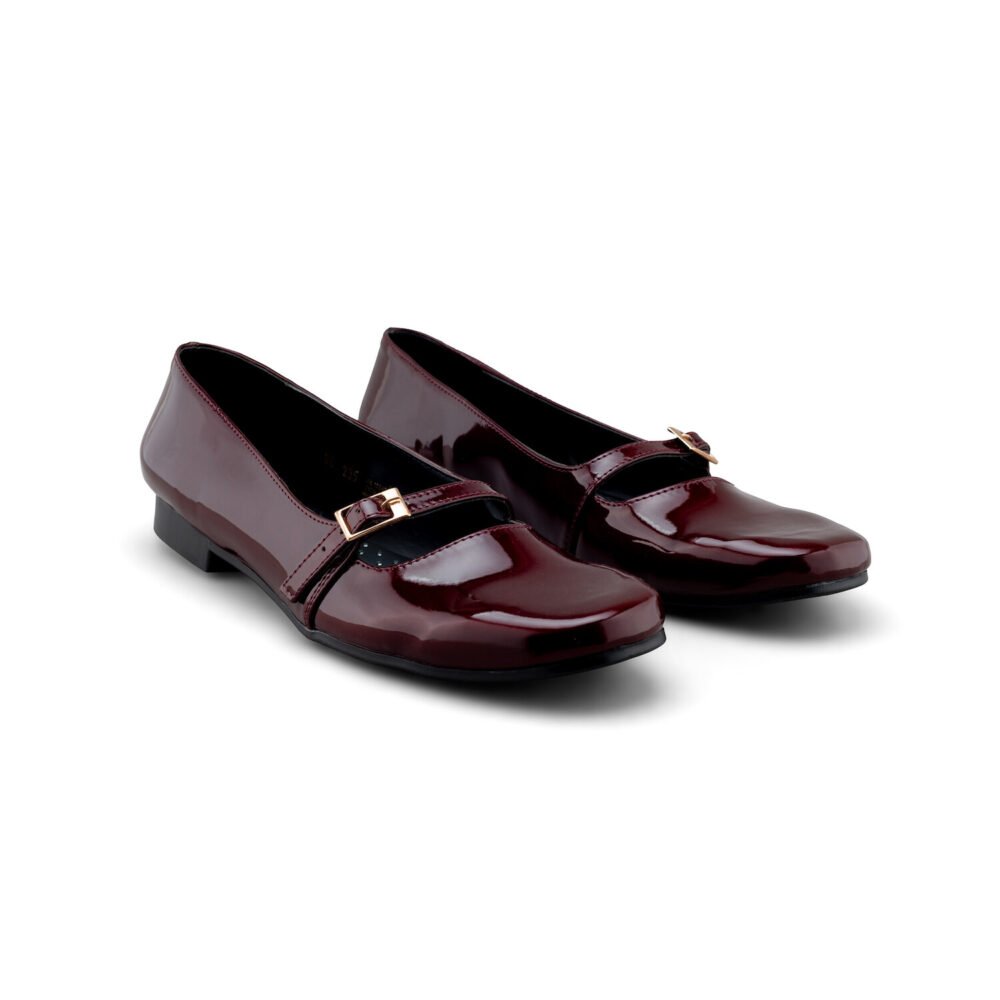 Flat Casual Vino Dasalo color vino para dama