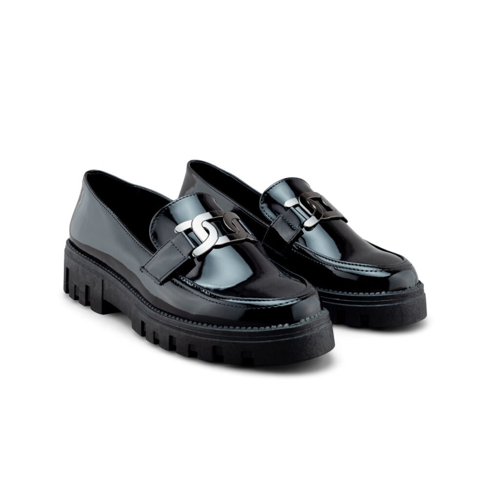 Mocasín Dasalo Charol Con Hebilla