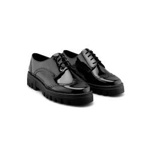 Zapato Mocasín Casual en Charol Negro