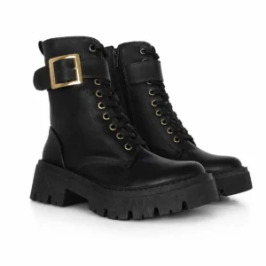 Botas Combat Negras de Mujer