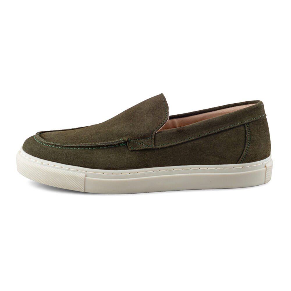 Mocasín de Gamuza Suela Tipo Sneaker - Image 4