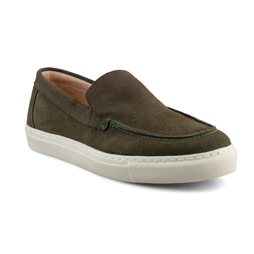 Mocasín de Gamuza Suela Tipo Sneaker - Image 2