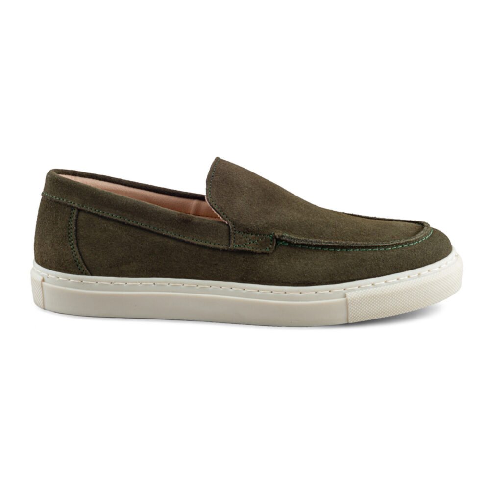 Mocasín de Gamuza Suela Tipo Sneaker - Image 3