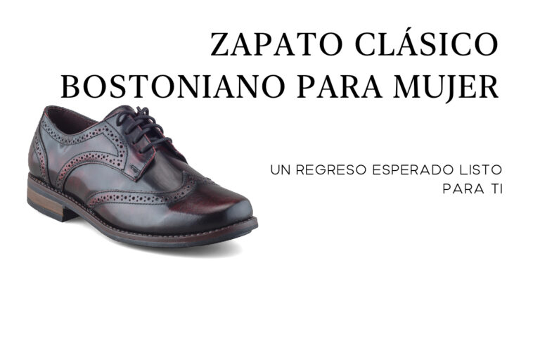 Bostoniano clasico para mujer