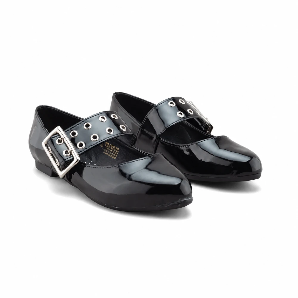 Flat Negro de Charol