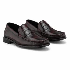 Mocasí­n De Piel Confort Para Hombre