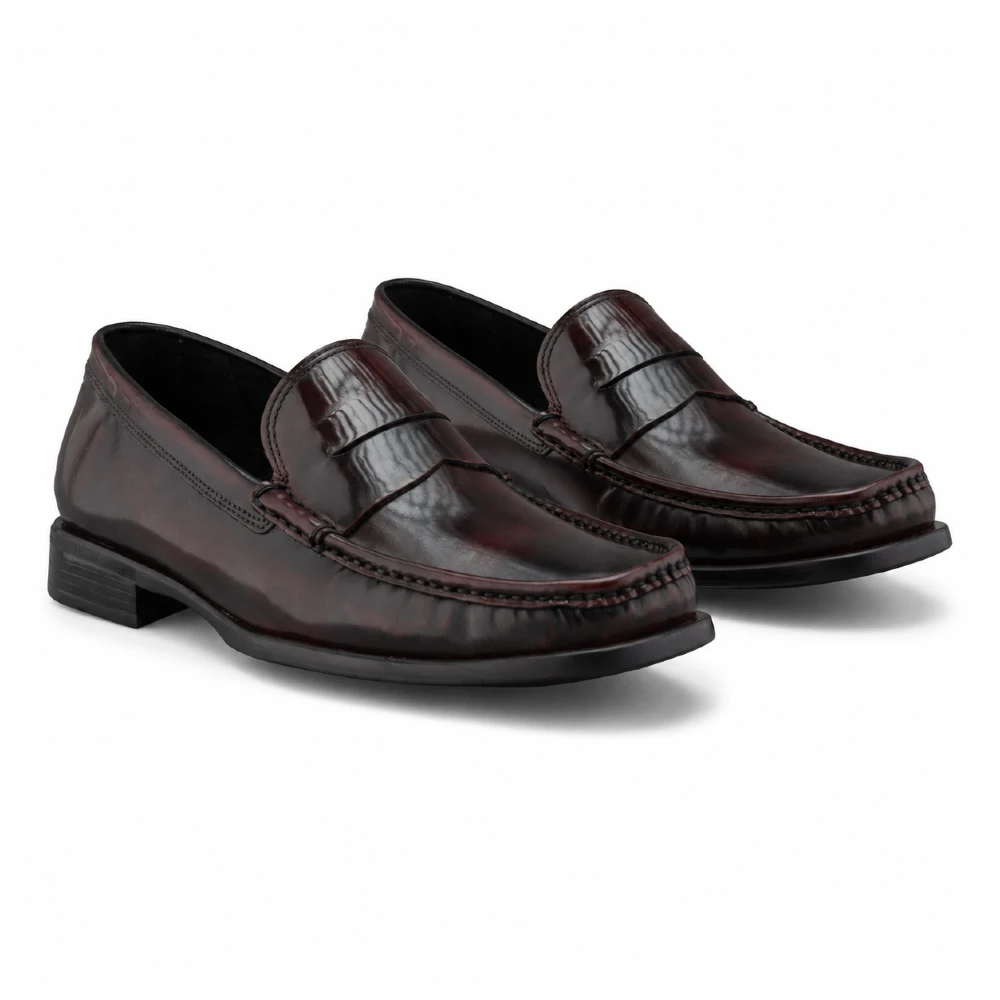 Mocasí­n De Piel Confort Para Hombre