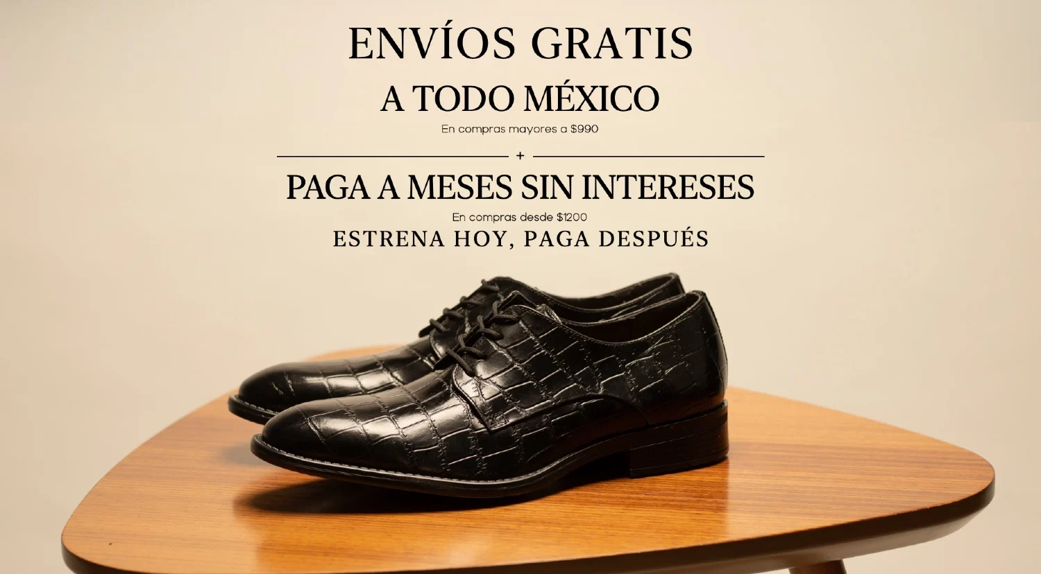 Zapatos De Piel Para Hombre Con Envío Gratis En México