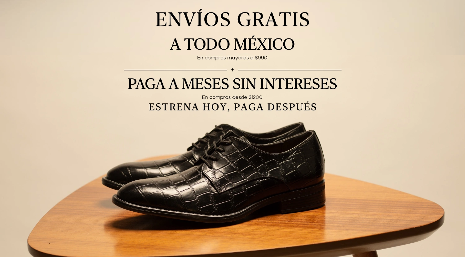 Zapatos De Piel Para Hombre Con Envío Gratis En México