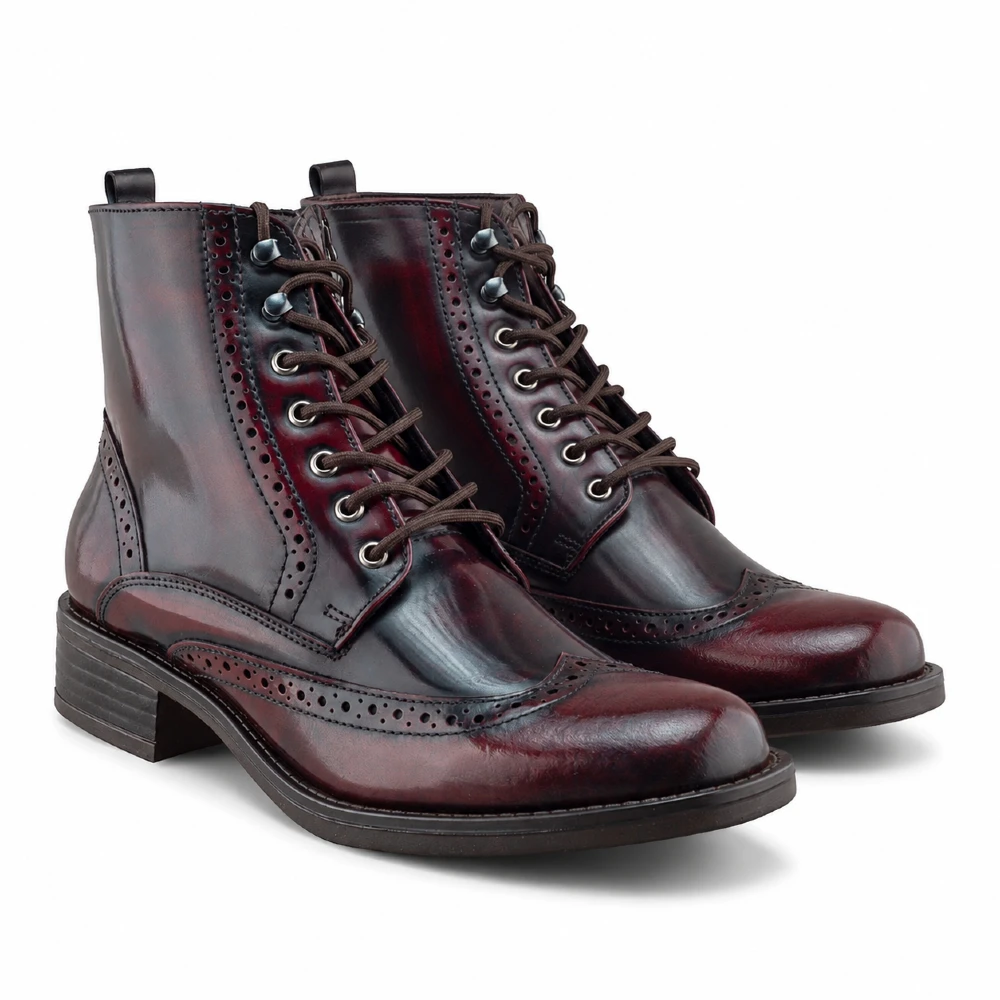 Bota Para Mujer de Piel Vacuno