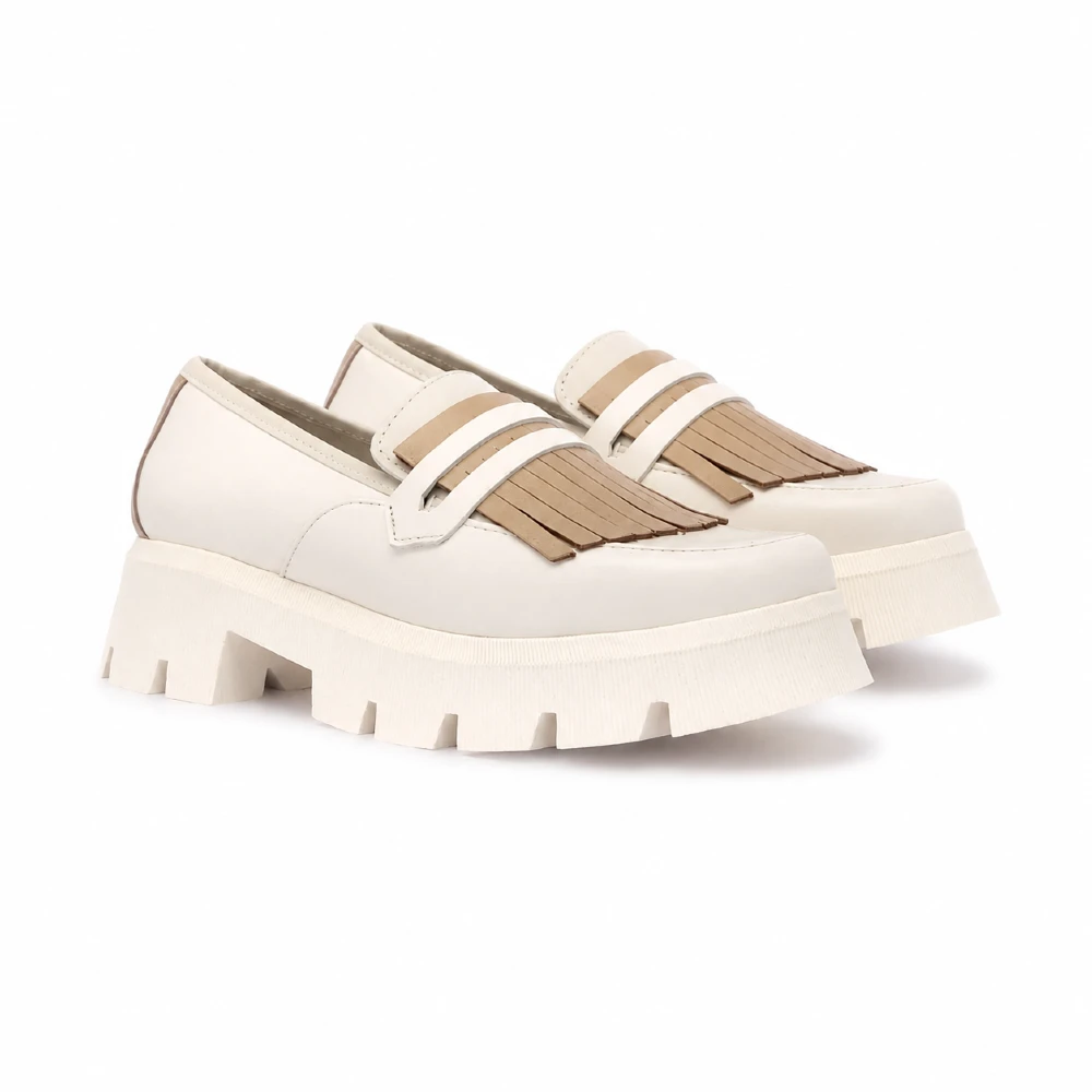 Mocasín de Dama en Piel