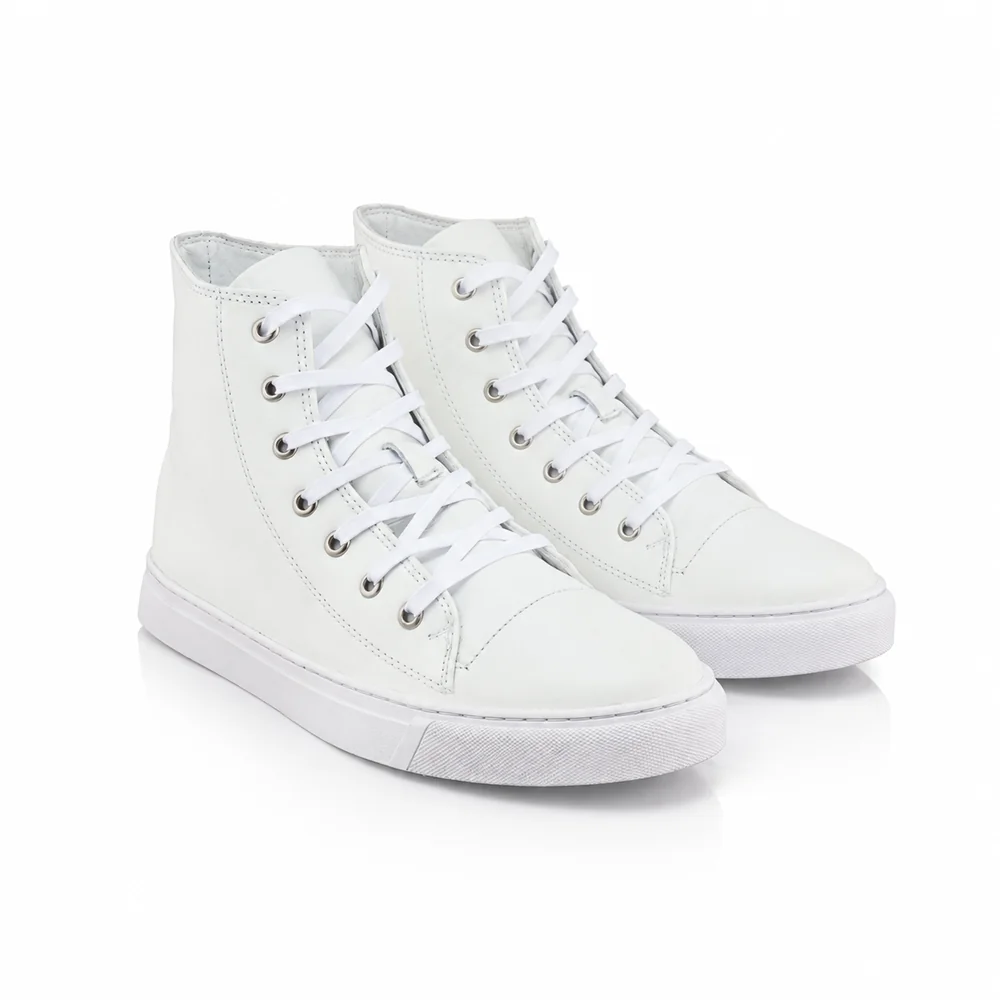 TENIS sneaker dasalo COLOR BLANCO ESTILO SENAKERS niebla nieve 15203