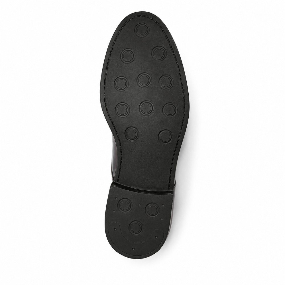 Suela de goma antiderrapante para zapato formal de hombre
